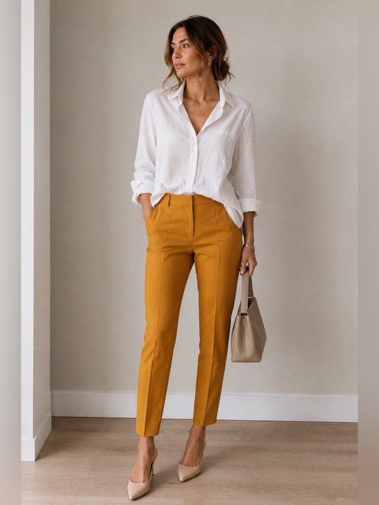 Ark & Co Pants - Ark & Co Golden Slim Trouser Dress Pants Office Polished Stretch Preppy Stylish